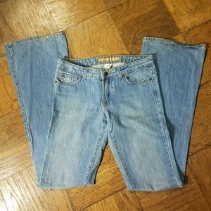 Long blue denim jeans - size 28